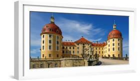 Moritzburg Castle near Dresden, Saxony, Germany, Europe-Hans-Peter Merten-Framed Photographic Print