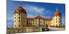Moritzburg Castle near Dresden, Saxony, Germany, Europe-Hans-Peter Merten-Mounted Photographic Print
