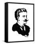 Moriz Rosenthal, Polish-American Pianist, 1912-Joseph Simpson-Framed Stretched Canvas