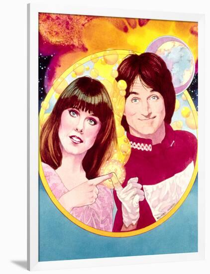 Mork and Mindy-null-Framed Photo