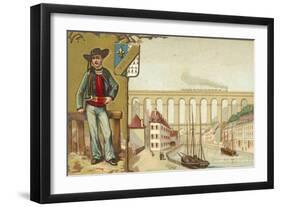 Morlaix, Brittany-null-Framed Giclee Print