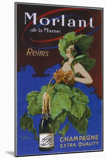 Morlant Champagne Made in Reims-null-Mounted Photographic Print
