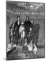 Mormon Baptism by Total Immersion, Salt Lake City, Utah, 1853-null-Mounted Giclee Print