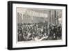 Mormon Immigrants Go Through Immigration Procedures at Castle Garden, New York-null-Framed Art Print