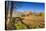 Mormon Row Barn on a Clear Autumn (Fall) Morning, Antelope Flats, Grand Teton National Park-Eleanor Scriven-Stretched Canvas