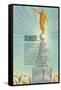 Mormon Statue, Angel Moroni-null-Framed Stretched Canvas
