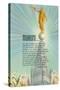 Mormon Statue, Angel Moroni-null-Stretched Canvas