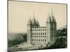 Mormon Temple at Salt Lake City, Circa 1890-null-Mounted Giclee Print