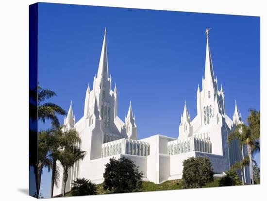 Mormon Temple in La Jolla, San Diego County, California, United States of America, North America-Richard Cummins-Stretched Canvas