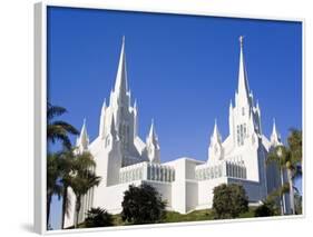 Mormon Temple in La Jolla, San Diego County, California, United States of America, North America-Richard Cummins-Framed Photographic Print