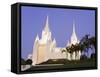 Mormon Temple in La Jolla, San Diego County, California, United States of America, North America-Richard Cummins-Framed Stretched Canvas