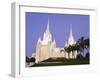 Mormon Temple in La Jolla, San Diego County, California, United States of America, North America-Richard Cummins-Framed Photographic Print