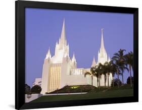 Mormon Temple in La Jolla, San Diego County, California, United States of America, North America-Richard Cummins-Framed Photographic Print