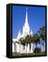 Mormon Temple in La Jolla, San Diego County, California, United States of America, North America-Richard Cummins-Framed Stretched Canvas