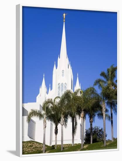 Mormon Temple in La Jolla, San Diego County, California, United States of America, North America-Richard Cummins-Framed Photographic Print