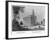 Mormon Temple in Nauvoo, Illinois-null-Framed Giclee Print