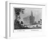 Mormon Temple in Nauvoo, Illinois-null-Framed Premium Giclee Print