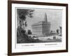 Mormon Temple in Nauvoo, Illinois-null-Framed Giclee Print