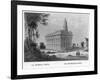 Mormon Temple in Nauvoo, Illinois-null-Framed Giclee Print