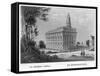 Mormon Temple in Nauvoo, Illinois-null-Framed Stretched Canvas