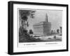 Mormon Temple in Nauvoo, Illinois-null-Framed Giclee Print