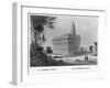 Mormon Temple in Nauvoo, Illinois-null-Framed Giclee Print