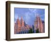 Mormon Temple in Temple Square, Salt Lake City, Utah, United States of America, North America-Richard Cummins-Framed Photographic Print