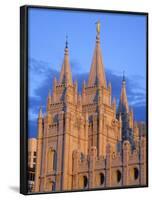 Mormon Temple on Temple Square, Salt Lake City, Utah, United States of America, North America-Richard Cummins-Framed Photographic Print