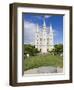 Mormon Temple on Temple Square, Salt Lake City, Utah, United States of America, North America-Richard Cummins-Framed Photographic Print