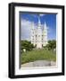 Mormon Temple on Temple Square, Salt Lake City, Utah, United States of America, North America-Richard Cummins-Framed Photographic Print