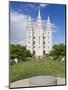 Mormon Temple on Temple Square, Salt Lake City, Utah, United States of America, North America-Richard Cummins-Mounted Photographic Print