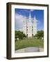 Mormon Temple on Temple Square, Salt Lake City, Utah, United States of America, North America-Richard Cummins-Framed Photographic Print