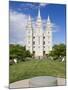 Mormon Temple on Temple Square, Salt Lake City, Utah, United States of America, North America-Richard Cummins-Mounted Photographic Print