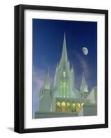 Mormon Temple, San Diego, California, USA-Richard Cummins-Framed Photographic Print