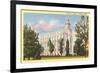 Mormon Temple, St. George-null-Framed Art Print