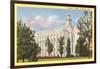 Mormon Temple, St. George-null-Framed Art Print