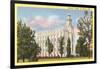 Mormon Temple, St. George-null-Framed Art Print