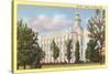 Mormon Temple, St. George-null-Stretched Canvas