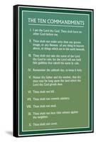 Mormon Ten Commandments Religion-null-Framed Stretched Canvas