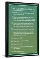 Mormon Ten Commandments-null-Framed Poster