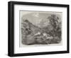 Mormons in a Kanyon of the Rocky Mountains-null-Framed Giclee Print