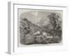 Mormons in a Kanyon of the Rocky Mountains-null-Framed Giclee Print