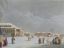 View of the Square and the Grand Theatre at St. Petersburg-Mornay-Giclee Print