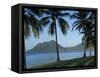 Morne Larcher, Baie De La Chery (Chery Bay), Martinique, West Indies, Caribbean, Central America-Guy Thouvenin-Framed Stretched Canvas