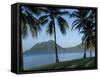 Morne Larcher, Baie De La Chery (Chery Bay), Martinique, West Indies, Caribbean, Central America-Guy Thouvenin-Framed Stretched Canvas