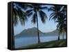 Morne Larcher, Baie De La Chery (Chery Bay), Martinique, West Indies, Caribbean, Central America-Guy Thouvenin-Framed Stretched Canvas