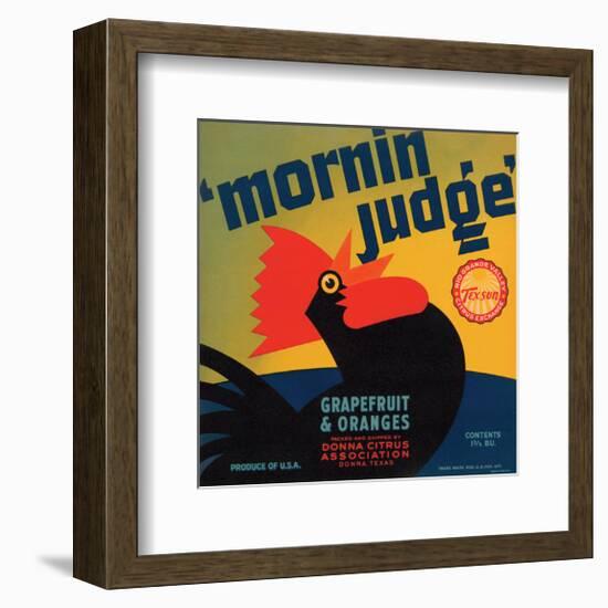 Mornin Judge Grapefruit and Oranges-null-Framed Art Print