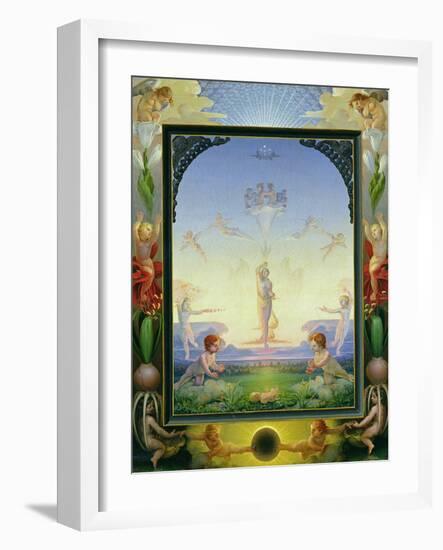 Morning, 1808-Philipp Otto Runge-Framed Giclee Print