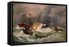 Morning after a Heavy Gale-Edward William Cooke-Framed Stretched Canvas