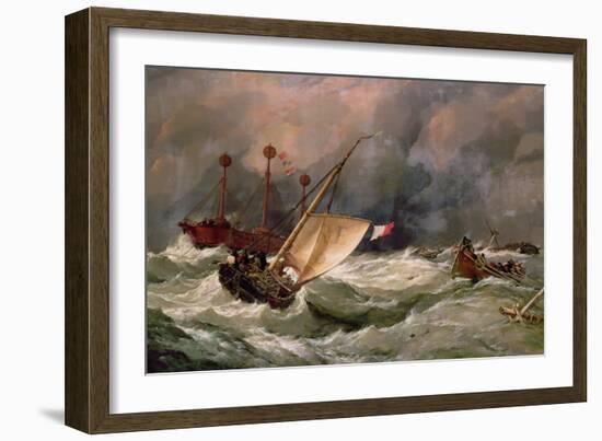 Morning after a Heavy Gale-Edward William Cooke-Framed Giclee Print